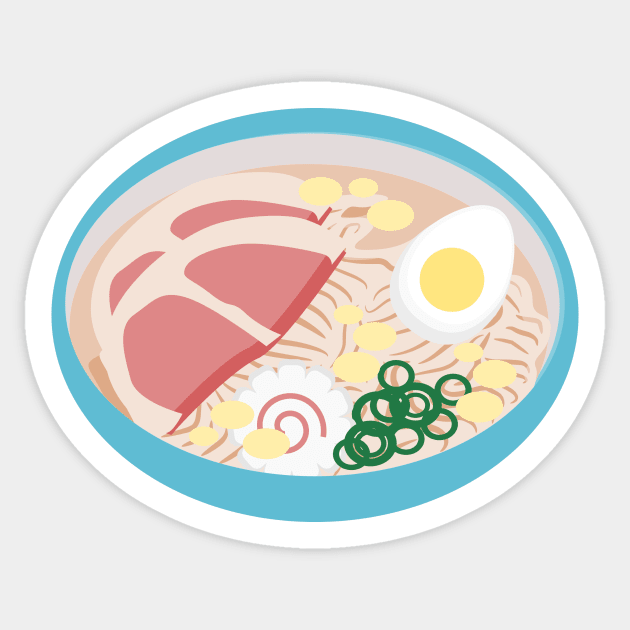 Anime Style Ramen Soup Bowl Sticker by MetaCynth